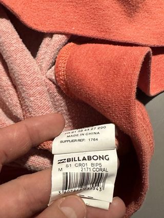 Sudadera Billabong Hombre Naranja