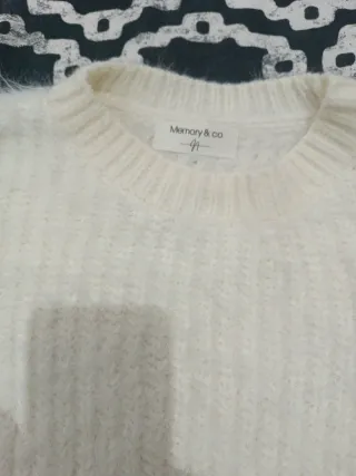 Jersey SMOKING & CO blanco talla S