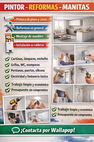 PINTO CASAS, HAGO REFORMAS Y ARREGLOS DEL HOGAR