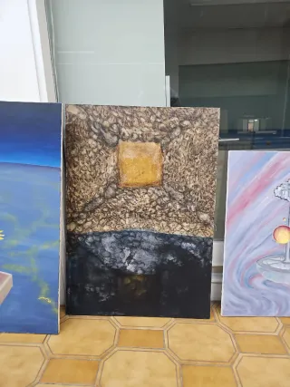 Lote 10 Cuadros Modernos