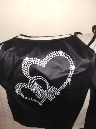 Lote 3 Camisetas S Corazón y Huella