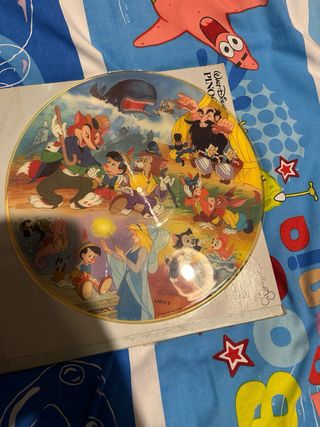 Disco Vinilo Ilustrado Disney Pinocho