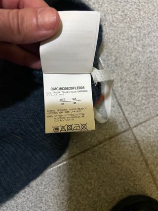 Maglione Off-White Blu/Grigio