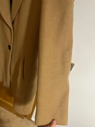 Abrigo Zara Beige