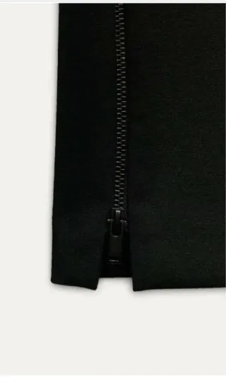 Pantalón de vestir Zara negro