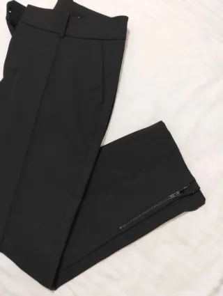 Pantalón de vestir Zara negro