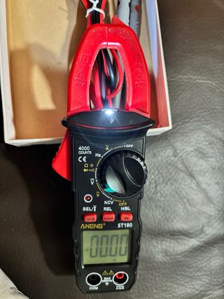 Pinza Amperimétrica Digital ANENG ST180