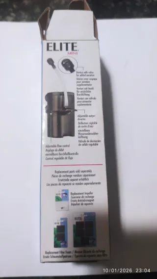 Filtro Elite Mini para acuario 11 litros