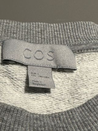 Sudadera COS gris hombre