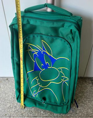 Trolley e Zaino Looney Tunes Blu/Verde