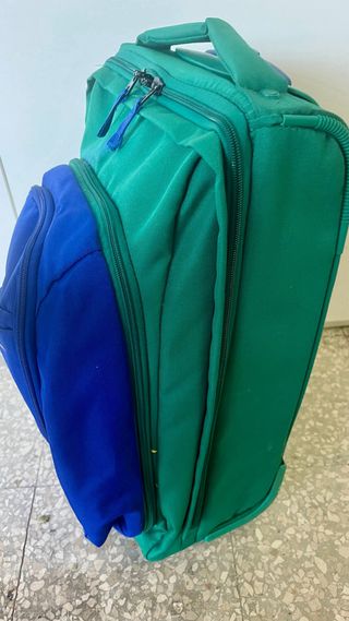 Trolley e Zaino Looney Tunes Blu/Verde