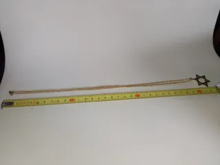 Collana Stella di David in Acciaio Inox Amuleto