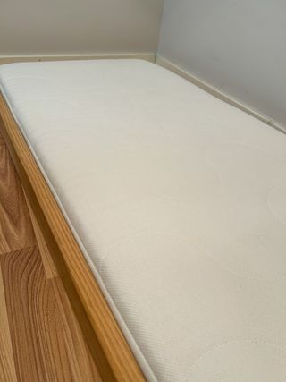Cama Montessori Madera 60x120 + Colchón IKEA
