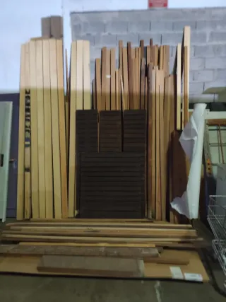 Listones y Varillas Madera