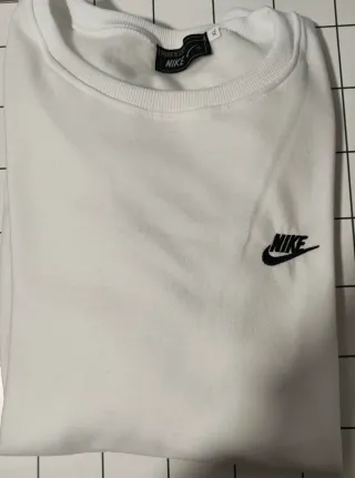 Sudadera Nike Talla XXL Blanca.