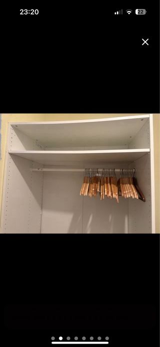 Guardaroba Pax bianco di Ikea