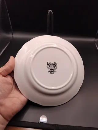 🇨🇵 Plato Sarreguemines Verde y Blanco