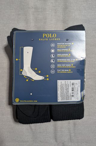 Pack 6 Pares Calcetines Polo Ralph Lauren