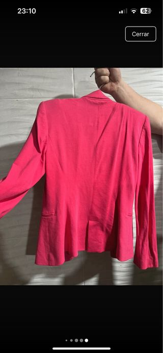 Blazer Zara XS Fucsia