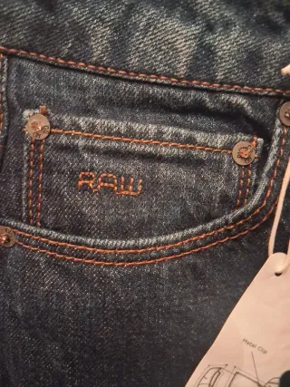 G-Star 3301 High Straight Jeans Azul