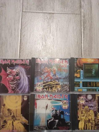Lote 10 CDs Iron Maiden - The First Ten Years
