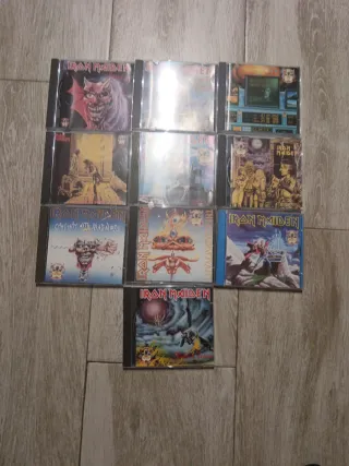 Lote 10 CDs Iron Maiden - The First Ten Years