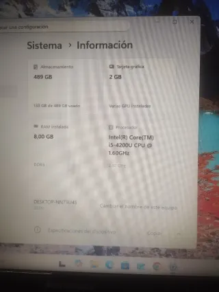 Portátil Lenovo G50-70 de 15"