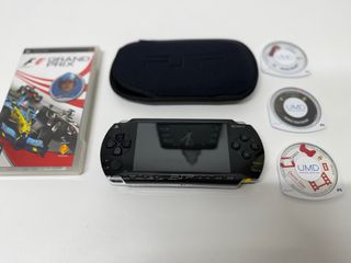 Consola Sony PSP Negra + 4 Juegos