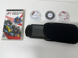 Consola Sony PSP Negra + 4 Juegos