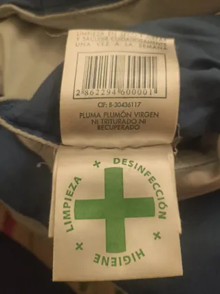 Edredón Nórdico 200x220cm Pluma y Plumón Pato