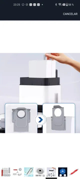 INF Accesorios Aspiradora Roborock P10/Q Revo