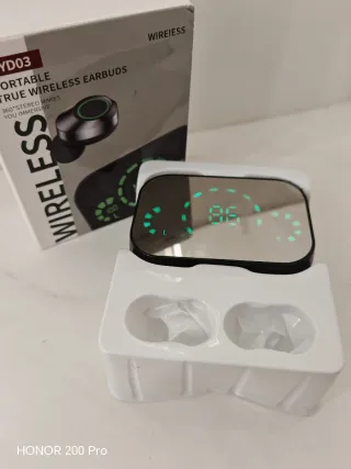 Auricolari Wireless Neri