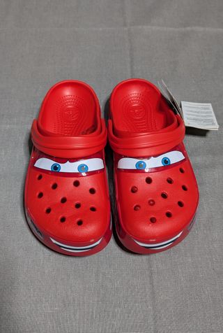 Zuecos Crocs Rayo McQueen Cars Talla X