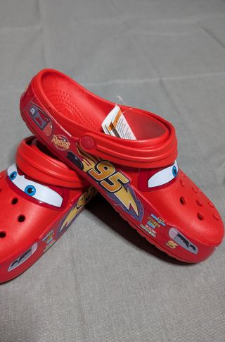 Zuecos Crocs Rayo McQueen Cars Talla X