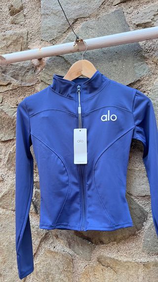 Chaqueta deportiva Alo azul talla S