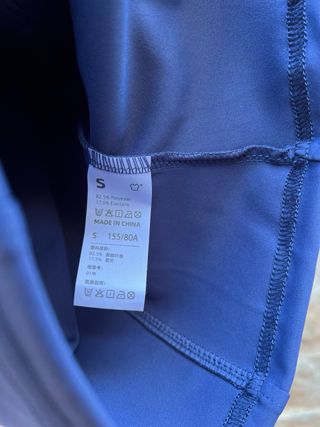 Chaqueta deportiva Alo azul talla S