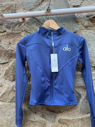 Chaqueta deportiva Alo azul talla S
