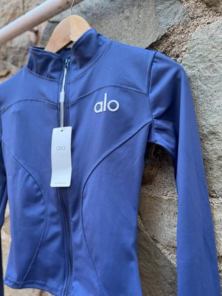 Chaqueta deportiva Alo azul talla S