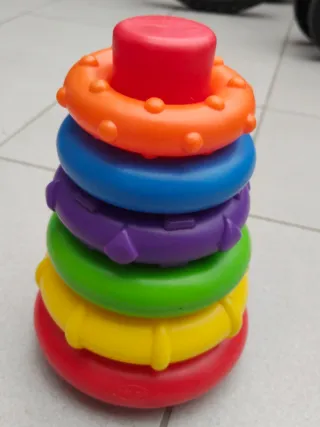 Juego de aros apilables para bebés
