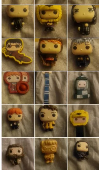 Pack 15 Minifiguras Harry Potter Kinder Joy