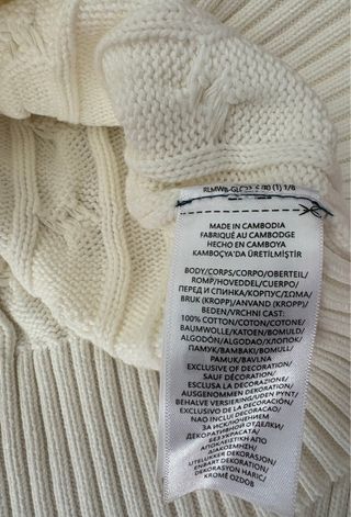 Maglione Ralph Lauren Bianco Uomo