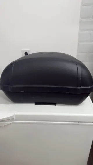 Maleta Baúl Moto Universal Negra