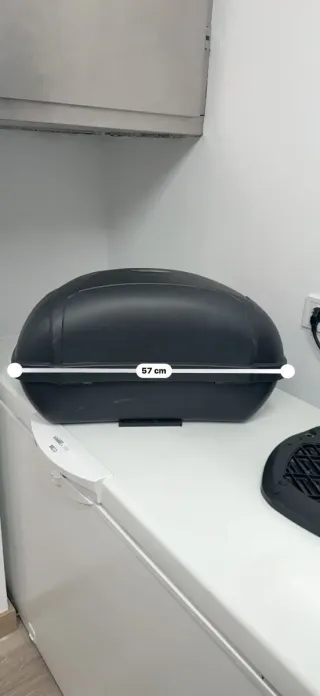 Maleta Baúl Moto Universal Negra