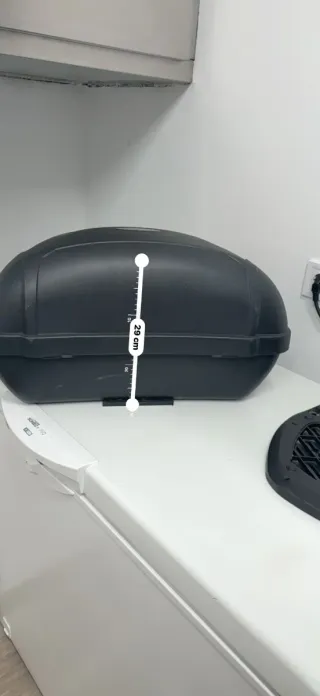 Maleta Baúl Moto Universal Negra