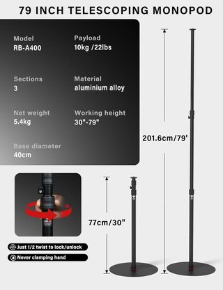 Stativo IFOOTAGE Cobra 2 RB-A400