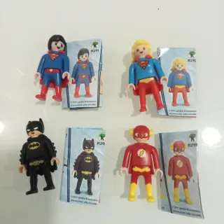4 Figuras DC Kinder Sorpresa