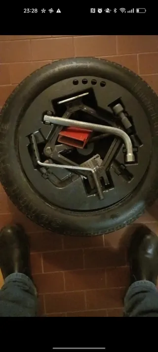 Ruota di scorta Fiat grande punto