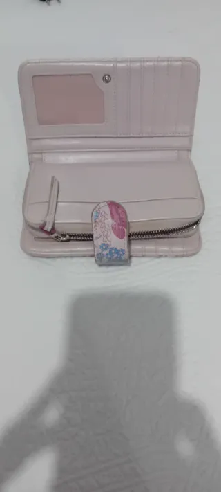 Billetera floral multicolor