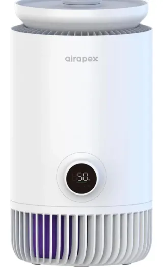 Humidificador y Purificador Airapex Blanco/Morado