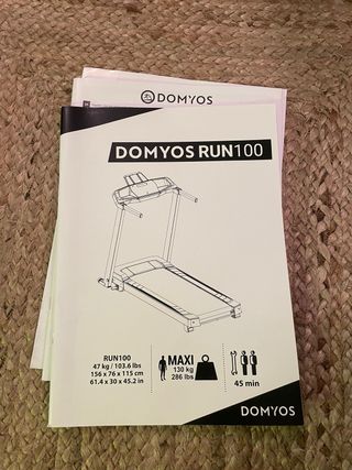 Cinta de correr Domyos Run 100